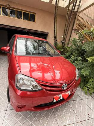TOYOTA ETIOS 1.5 XS SEDAN 16V FLEX 4P MANUAL TOYOTA ETIOS 1.5 XS SEDAN 16V FLEX 4P MANUAL